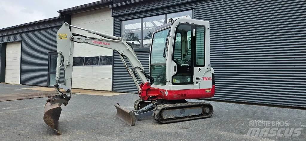 Takeuchi TB016 Miniekskavaatorid < 7 t