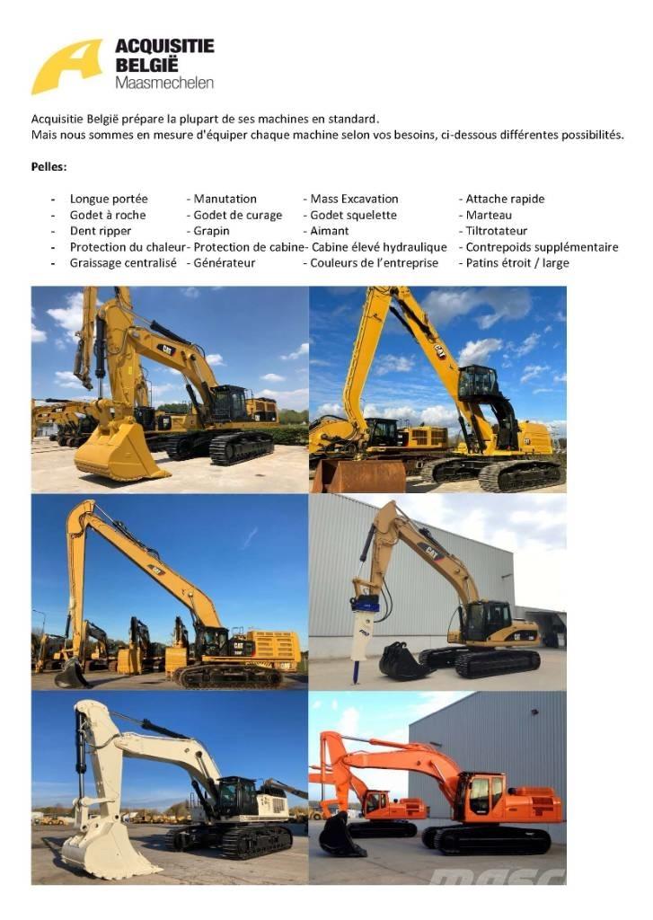CAT 390F Long reach Roomikekskavaatorid