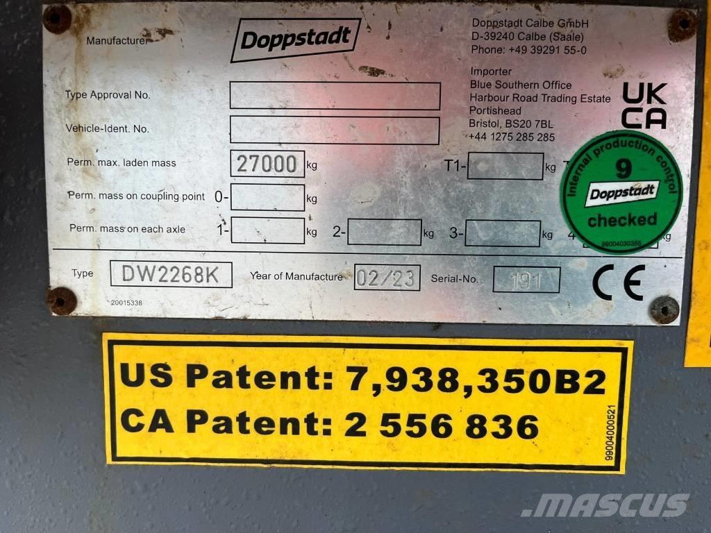 Doppstadt DW 2268K Prügipurustajad