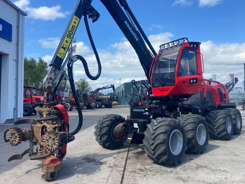 Komatsu 901XC Harvesterid