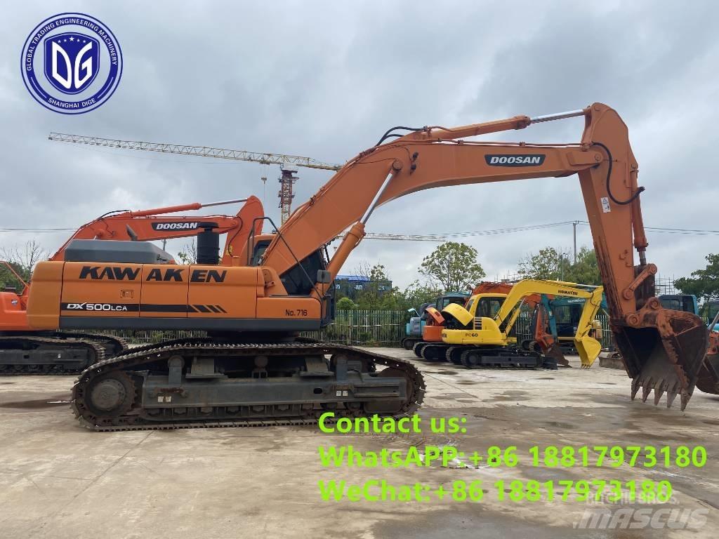 Doosan DX 500 LC-9C Roomikekskavaatorid