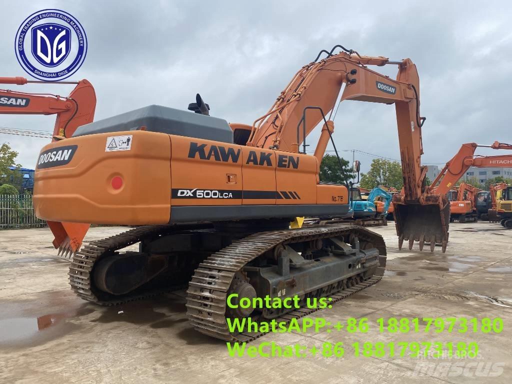 Doosan DX 500 LC-9C Roomikekskavaatorid