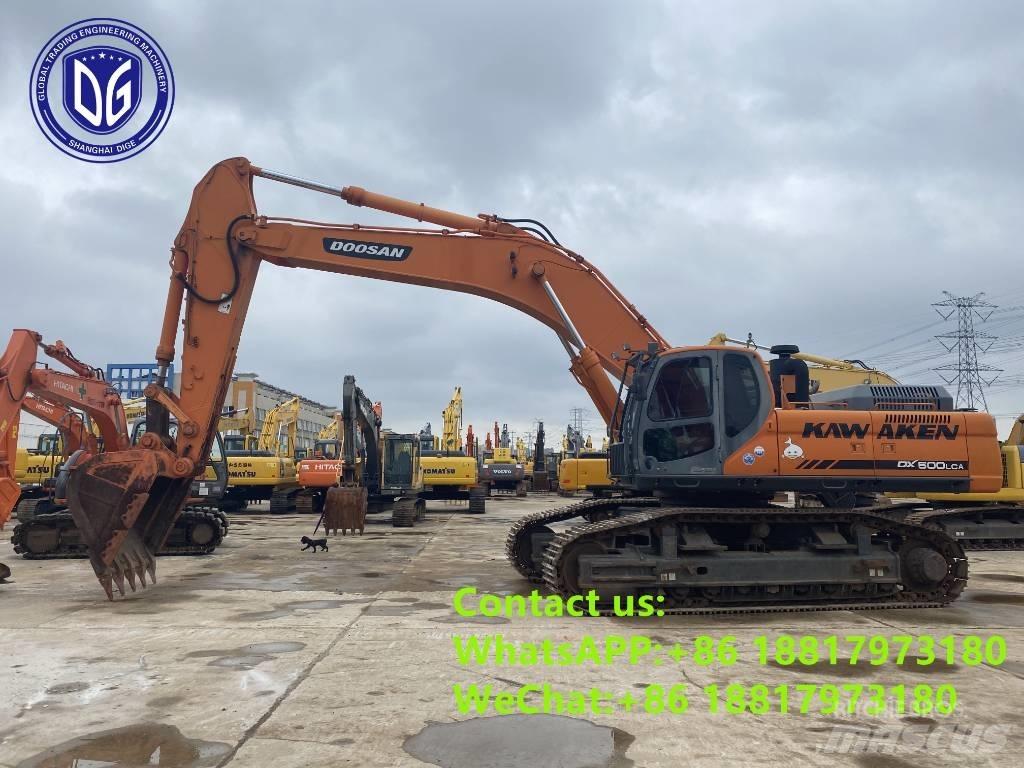 Doosan DX 500 LC-9C Roomikekskavaatorid