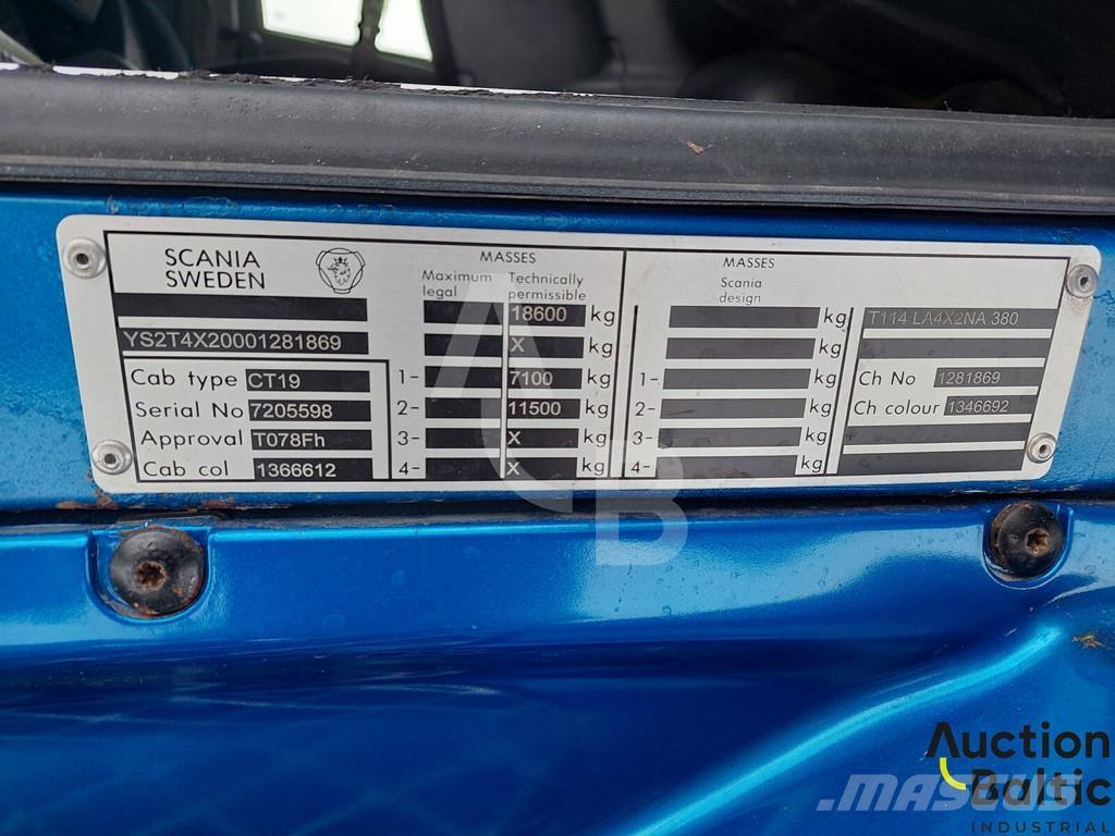 Scania T 114 LA Sadulveokid