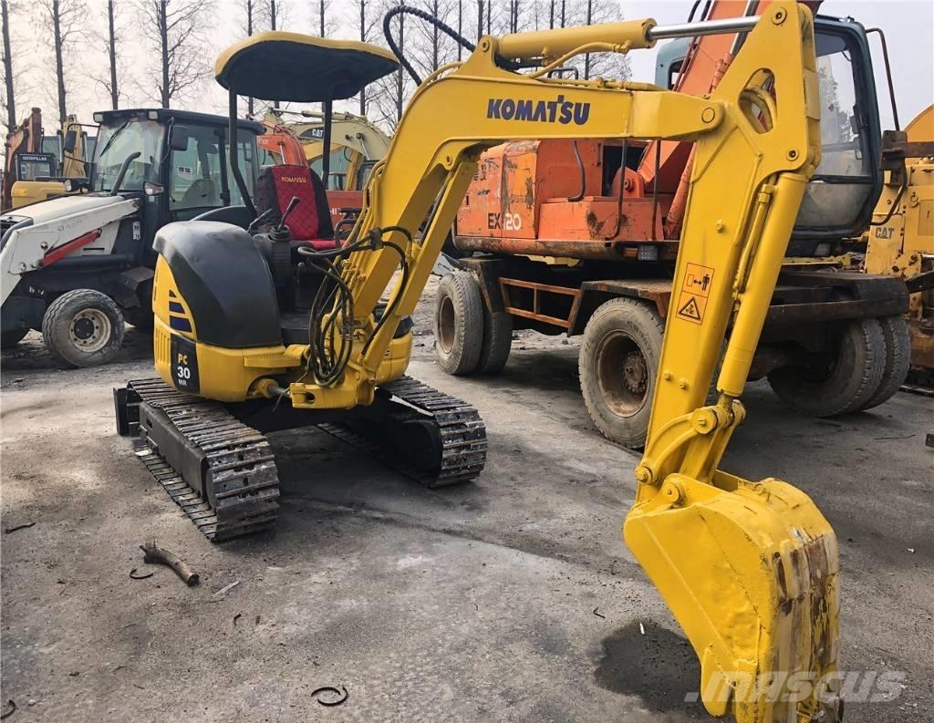Komatsu PC30 Miniekskavaatorid < 7 t