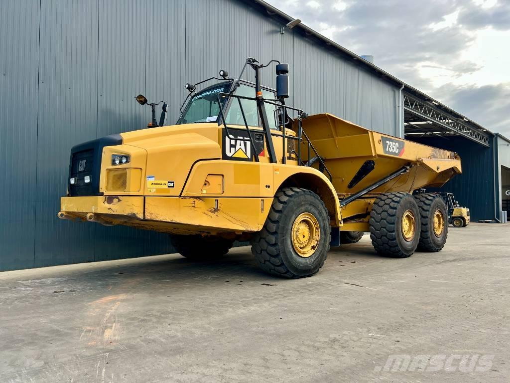 CAT 735C Liigendraamiga pinnaseveokid
