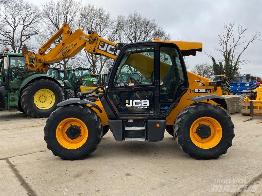 JCB 536-60 Agri Plus Põllumajanduslikud teleskoopkäitlejad