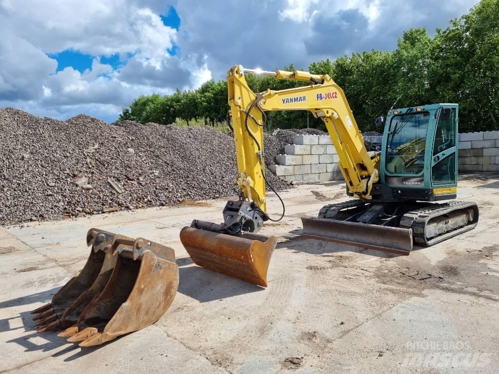Yanmar Vio 80 U Väikeekskavaatorid 7t-12t