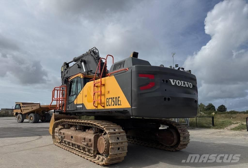 Volvo EC 750 EL Roomikekskavaatorid