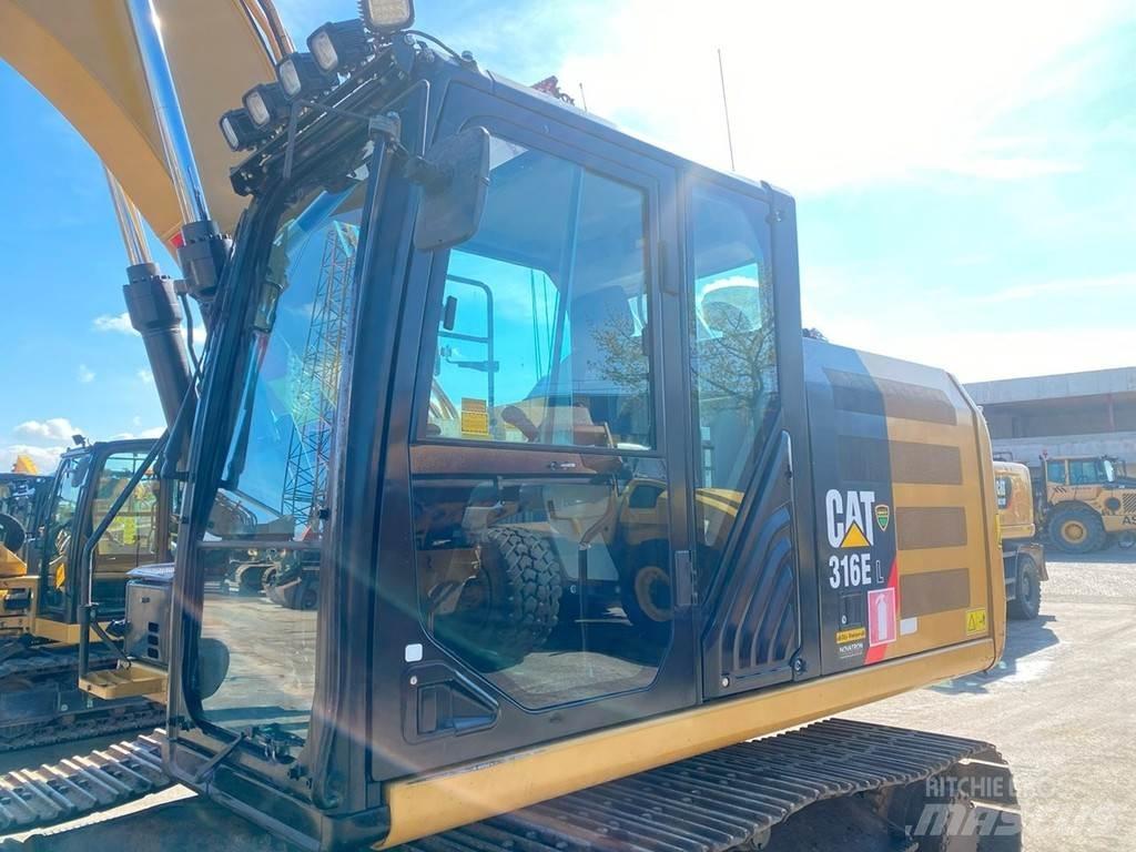 CAT 316 EL NVT Roomikekskavaatorid