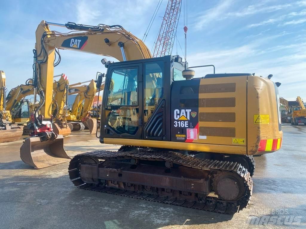 CAT 316 EL NVT Roomikekskavaatorid