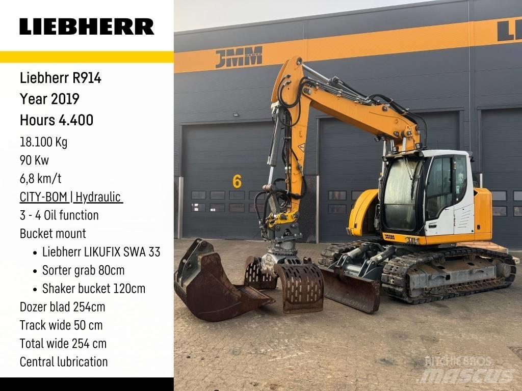 Liebherr R 914 Roomikekskavaatorid