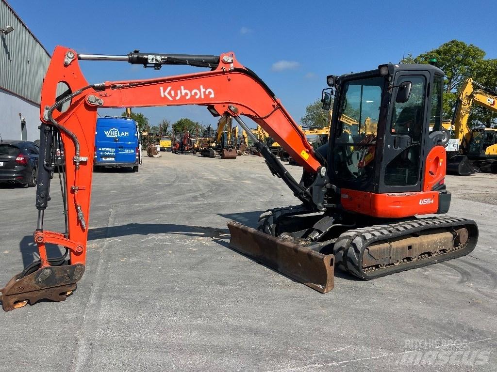 Kubota U 55-4 Miniekskavaatorid < 7 t