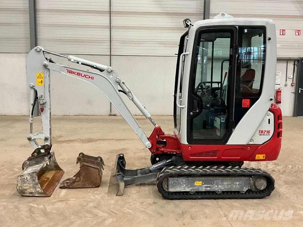Takeuchi TB 216 Miniekskavaatorid < 7 t