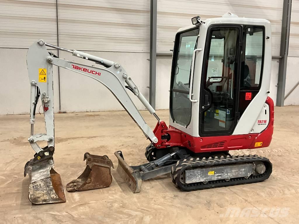 Takeuchi TB 216 Miniekskavaatorid < 7 t