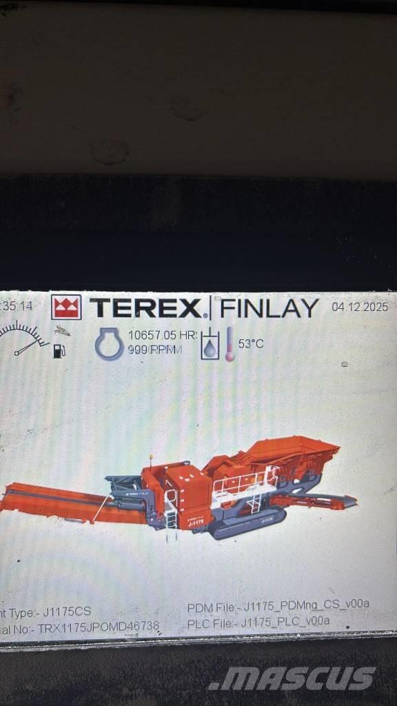Terex Finlay J1175 Purustid