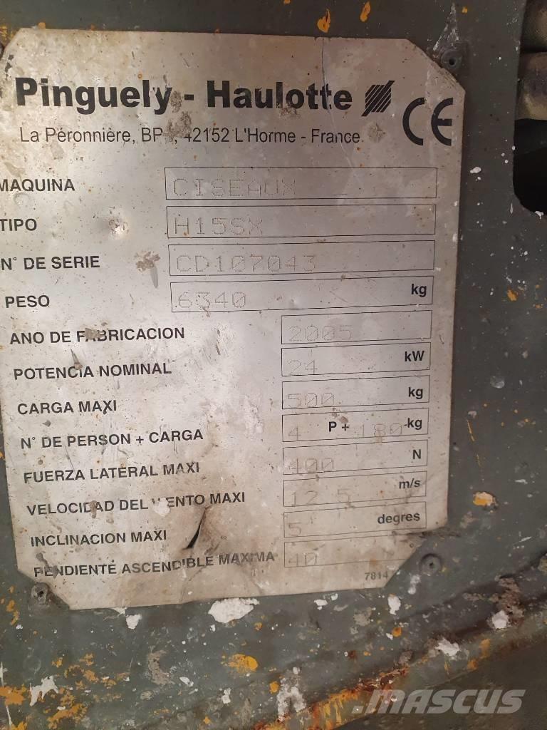 Haulotte H 15 SX Käärtõstukid