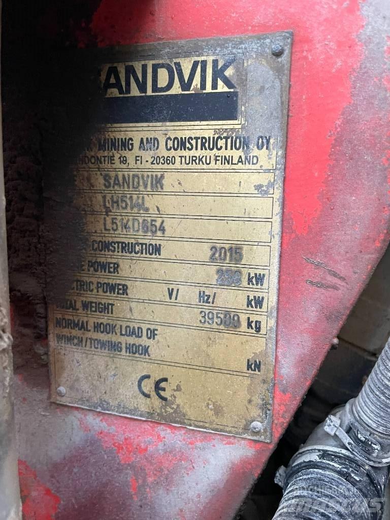 Sandvik LH 514 Maaalused laadurid