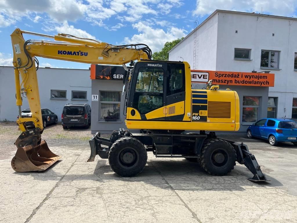 Komatsu PW 160-11 Ratasekskavaatorid