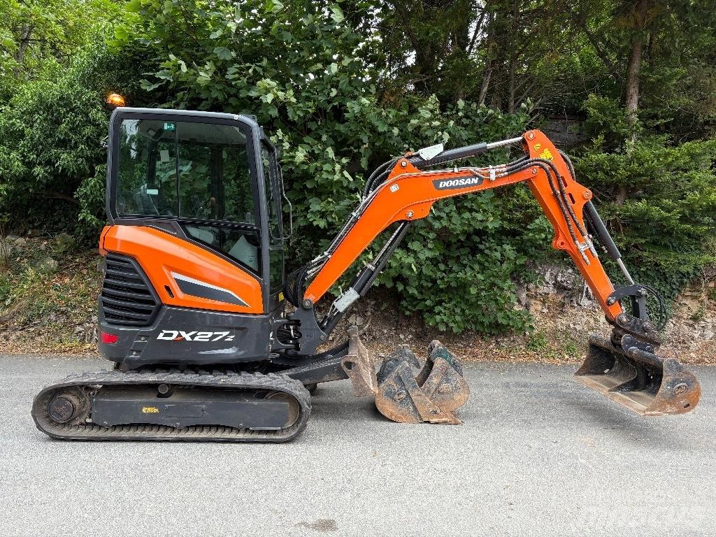 Doosan DX 27 Z Miniekskavaatorid < 7 t
