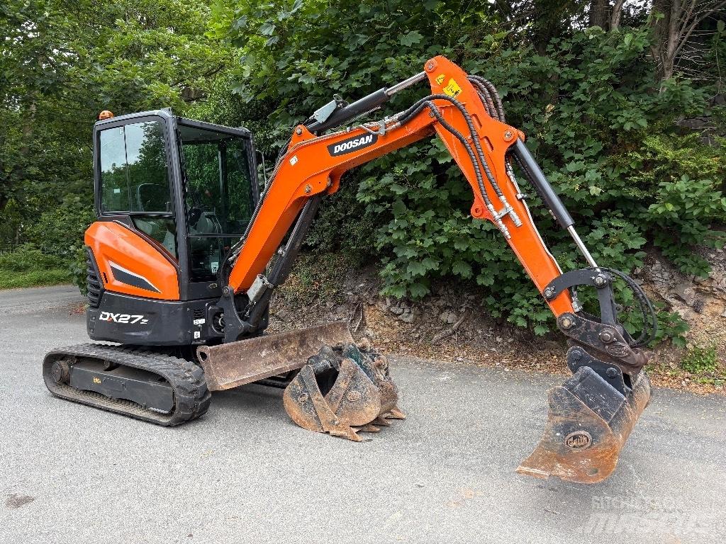 Doosan DX 27 Z Miniekskavaatorid < 7 t