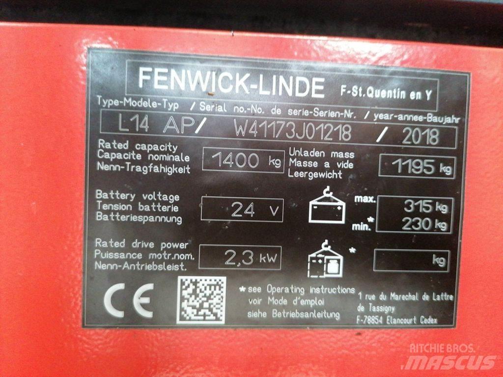 Linde L14 AP Järelkäidavad virnastajad