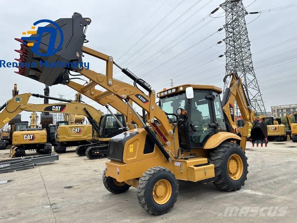 CAT 420 F Ekskavaatorlaadurid