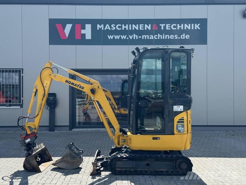Komatsu PC 16 R-3HS Miniekskavaatorid < 7 t