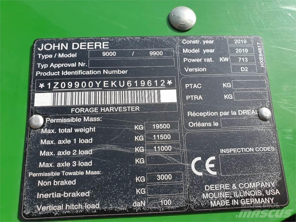 John Deere 9900 Silokombainid