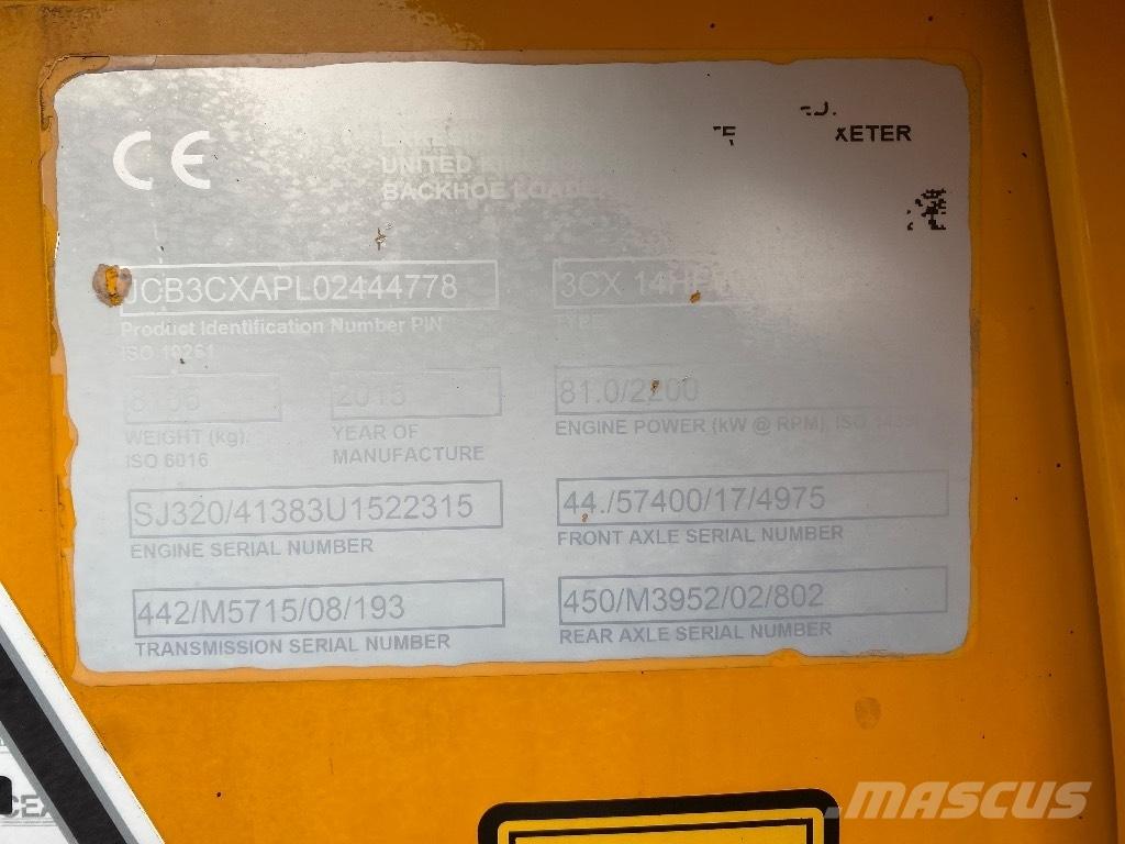 JCB 3 CX Contractor Ekskavaatorlaadurid