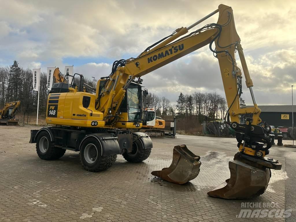 Komatsu PW 148-11 Ratasekskavaatorid