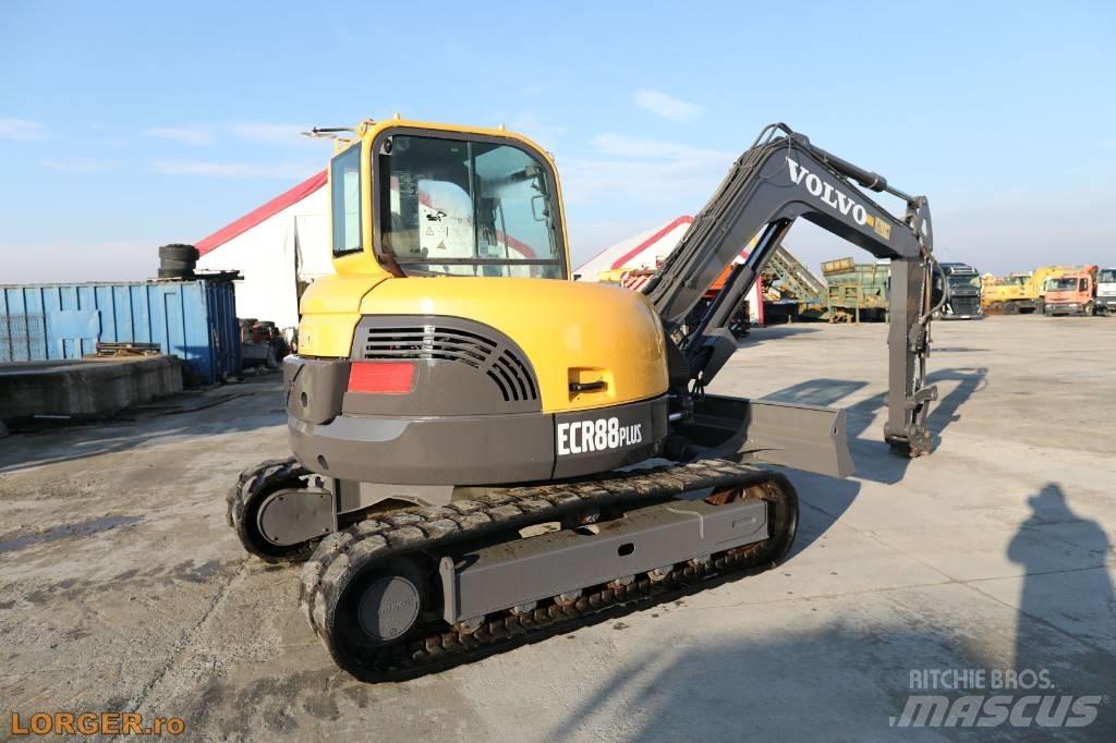 Volvo ECR 88 PLUS Väikeekskavaatorid 7t-12t