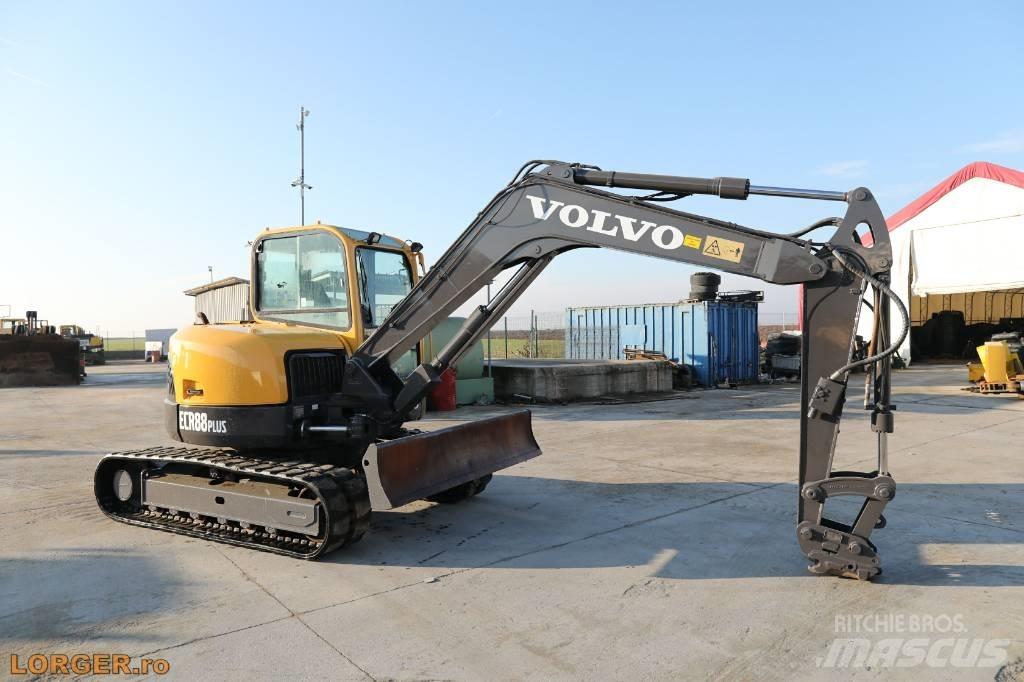 Volvo ECR 88 PLUS Väikeekskavaatorid 7t-12t