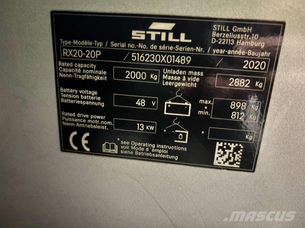 Still RX 20-20 P Elektritõstukid