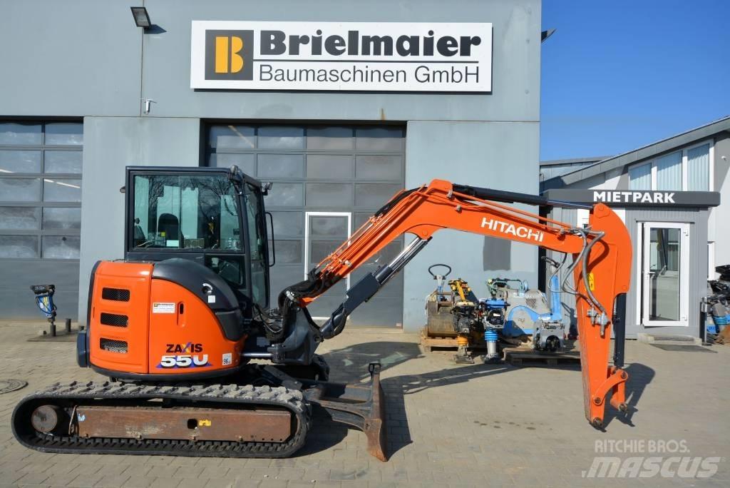 Hitachi ZX 55 U-6 Miniekskavaatorid < 7 t