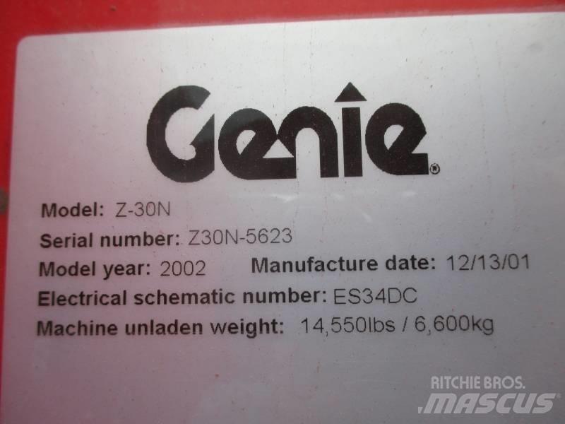Genie Z 30 Iseliikuvad poomtõstukid