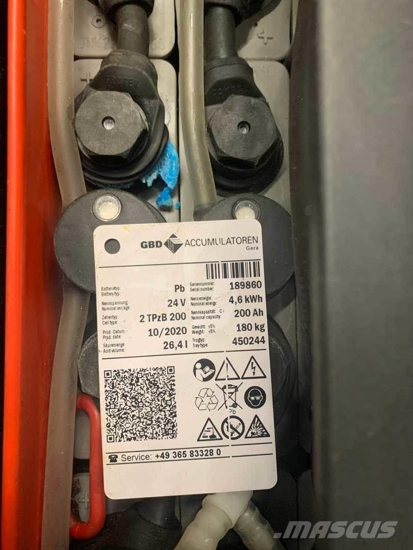 Linde L10 Platvormiga virnastajad