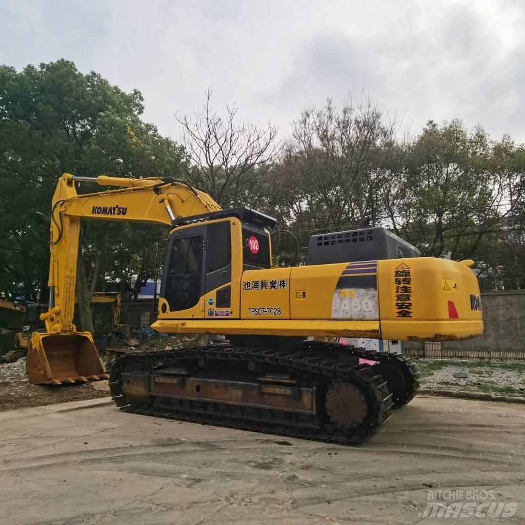 Komatsu PC 450-8 Roomikekskavaatorid
