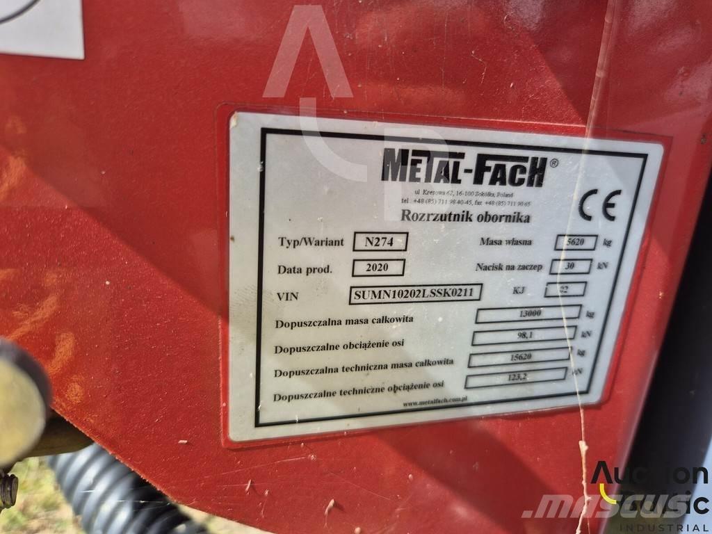 Metal-Fach N274 Sõnnikulaoturid