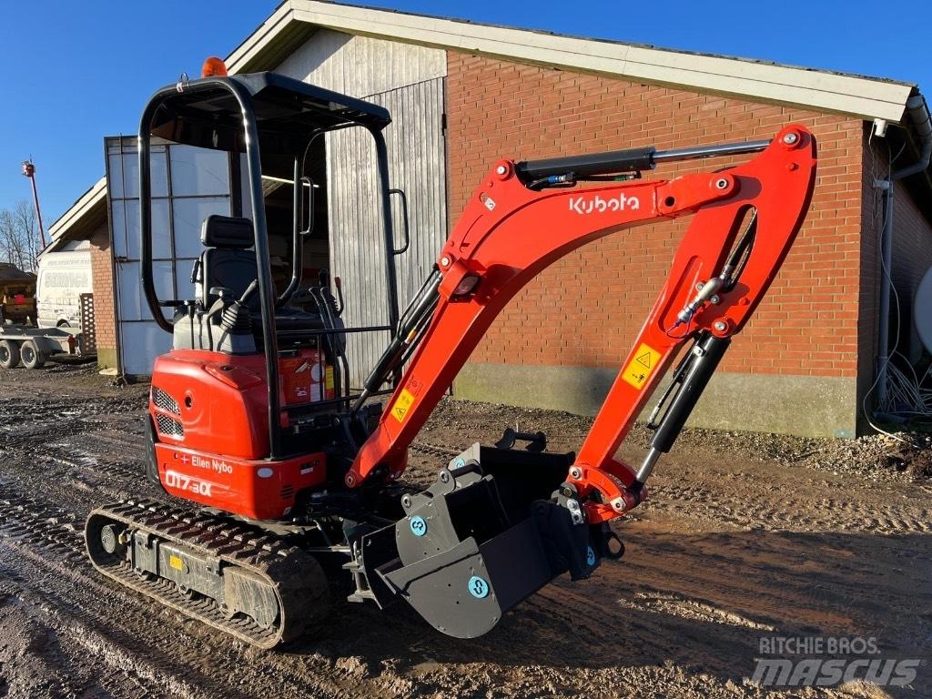 Kubota U 17-3 Miniekskavaatorid < 7 t