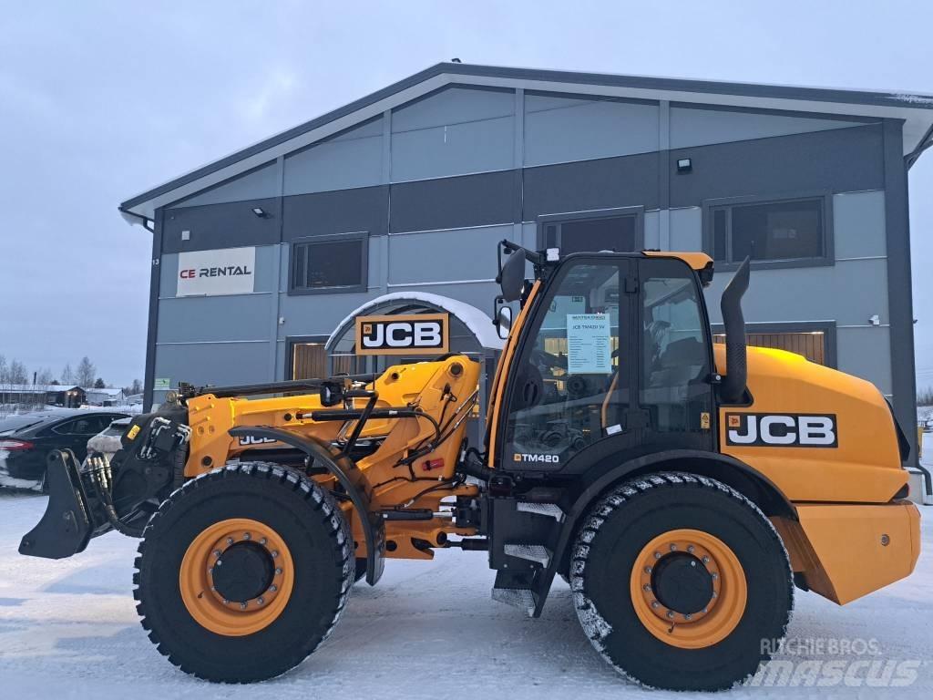 JCB TM 420C SV Teleskoop rataslaadurid