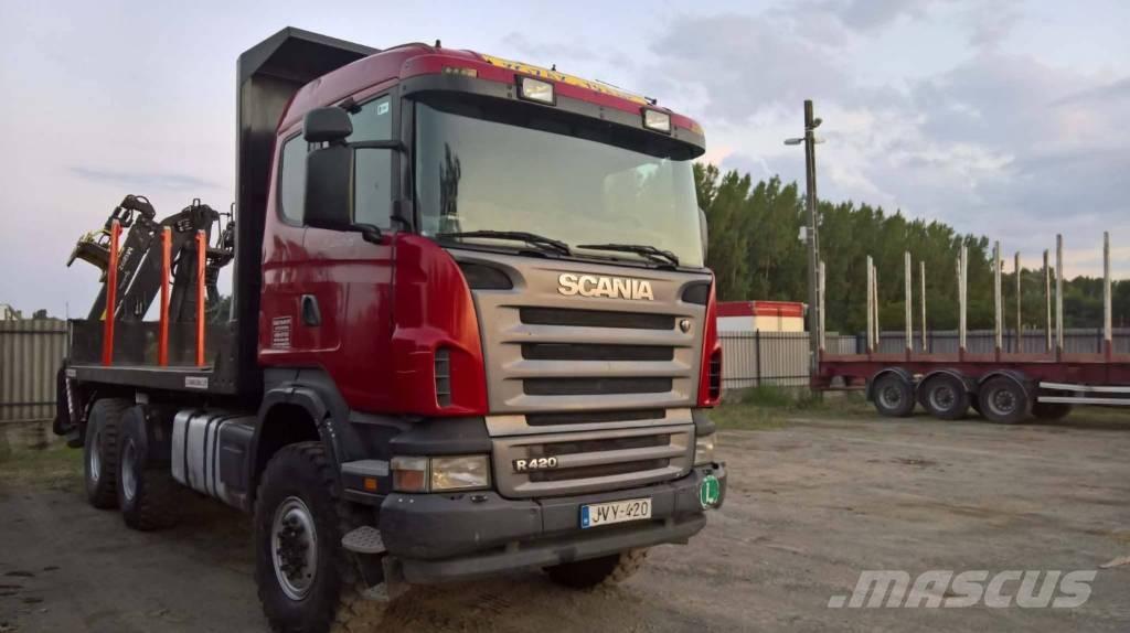Scania R 420 Metsaveokid