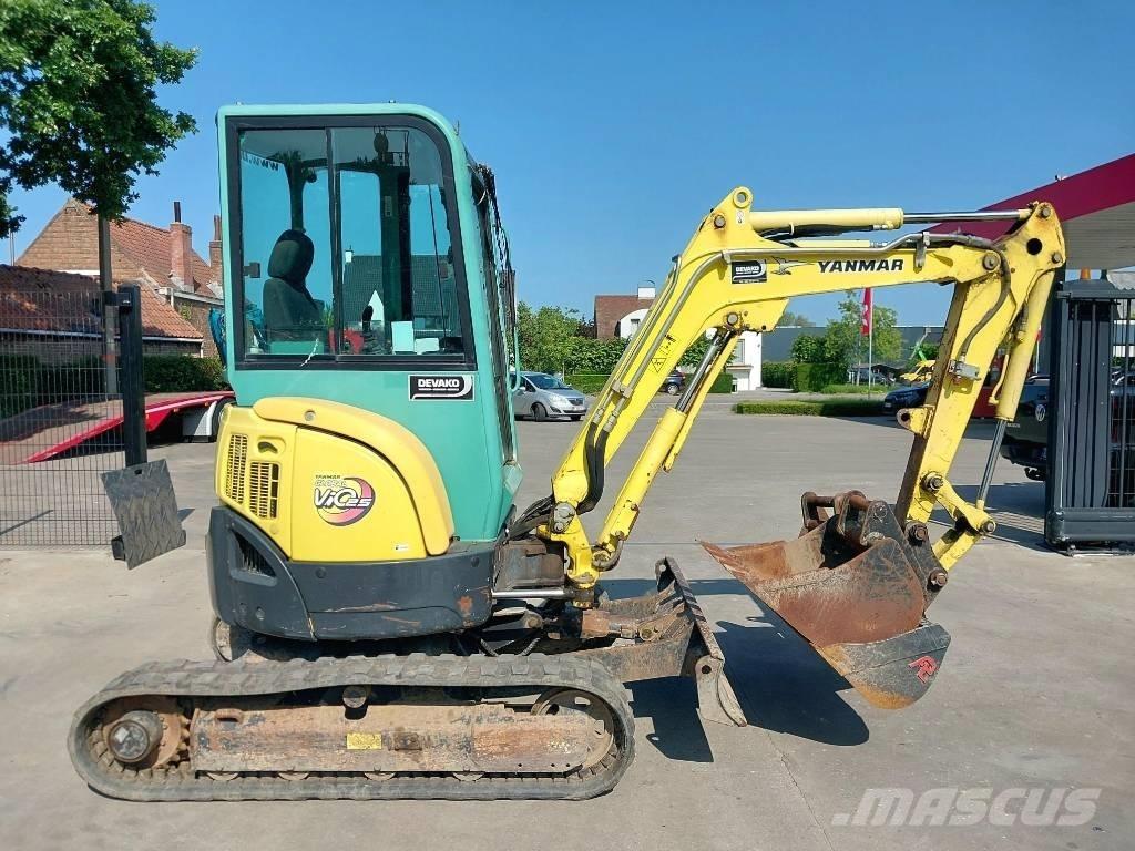 Yanmar Vio 25-4 Miniekskavaatorid < 7 t