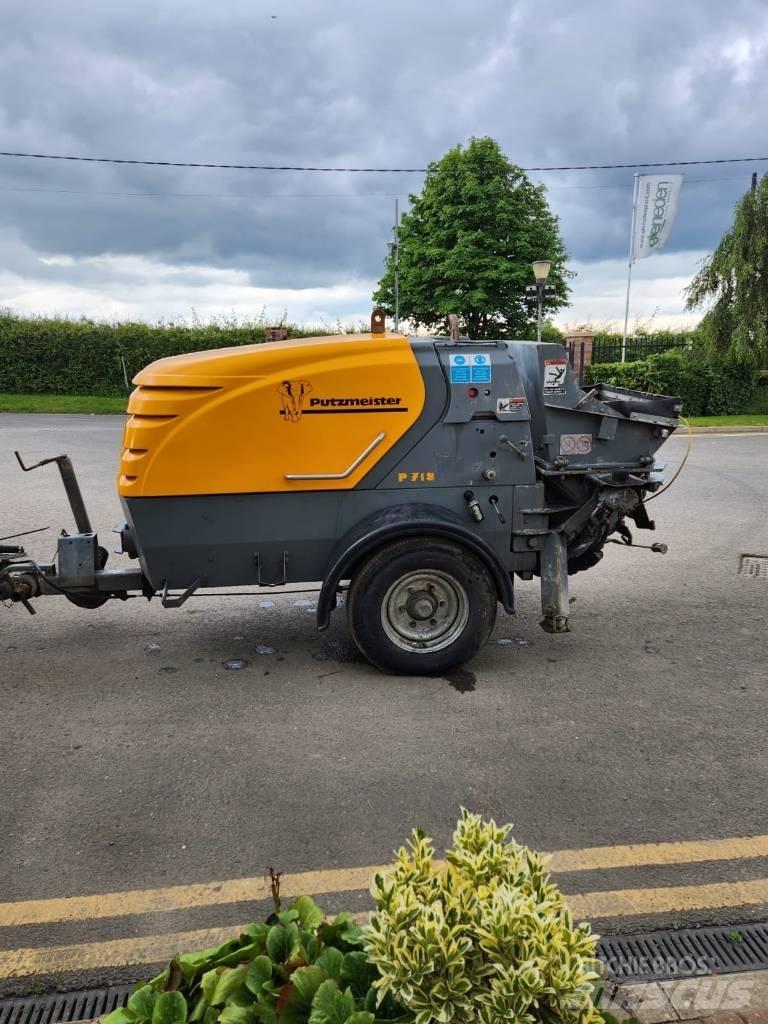 Putzmeister P 718 Segupumbad