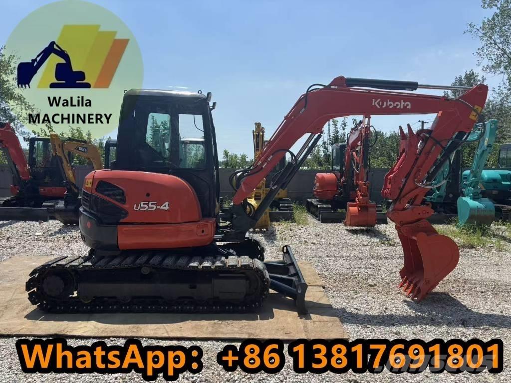 Kubota U 55-4 Miniekskavaatorid < 7 t