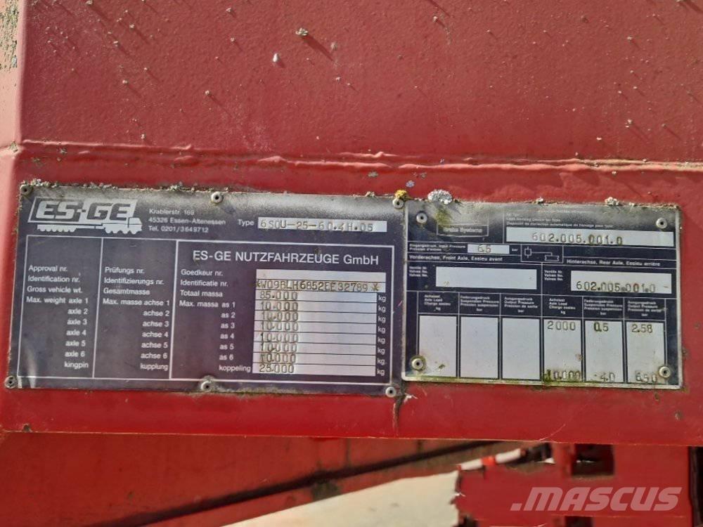 Es-ge 6S0U Raskeveo poolhaagised