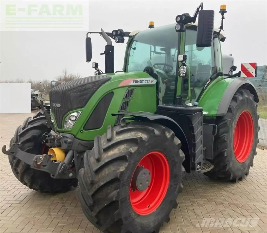 Fendt 724 s4 profi+ Traktorid
