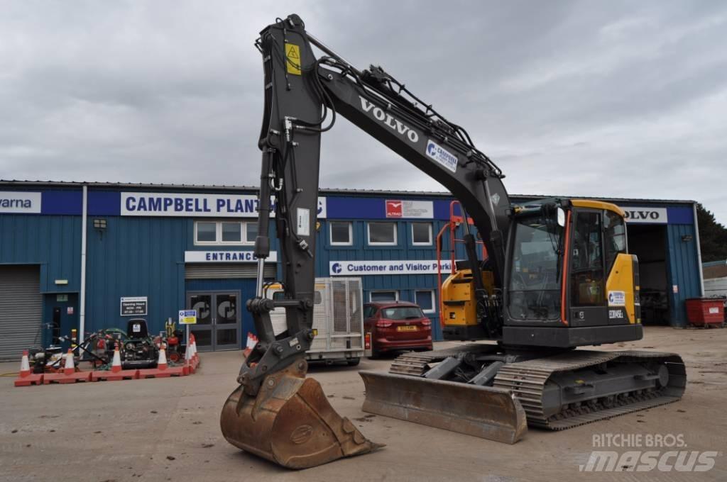 Volvo ECR 145 EL Roomikekskavaatorid