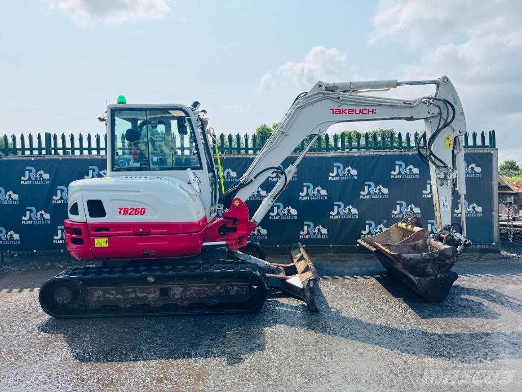 Takeuchi TB 260 Miniekskavaatorid < 7 t