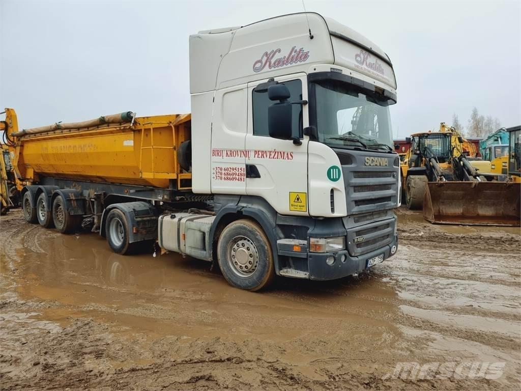 Scania R 420 Sadulveokid